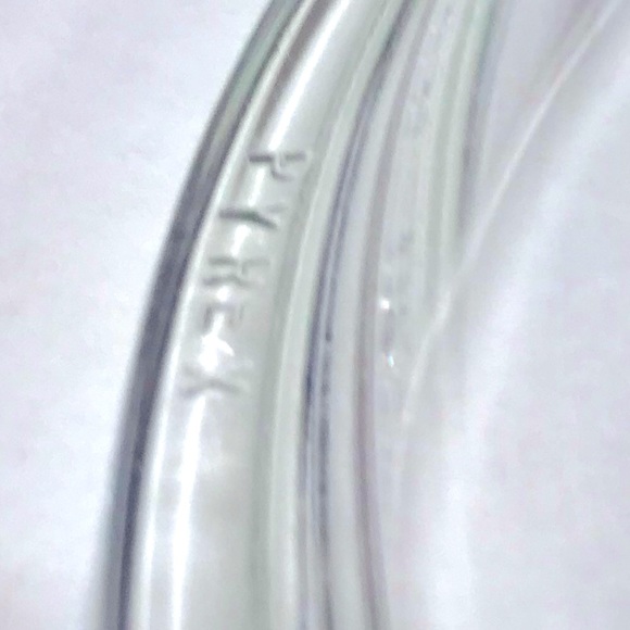 Pyrex round clear glass replacement lid 623-C B-15 8” - Picture 2 of 8